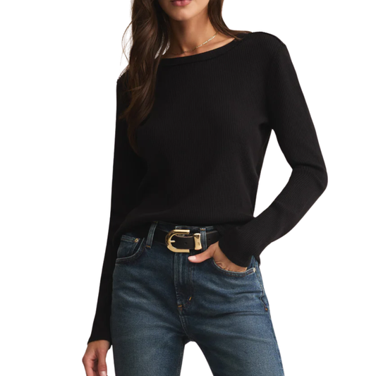 ARLET MINI THERMAL TOP BLACK