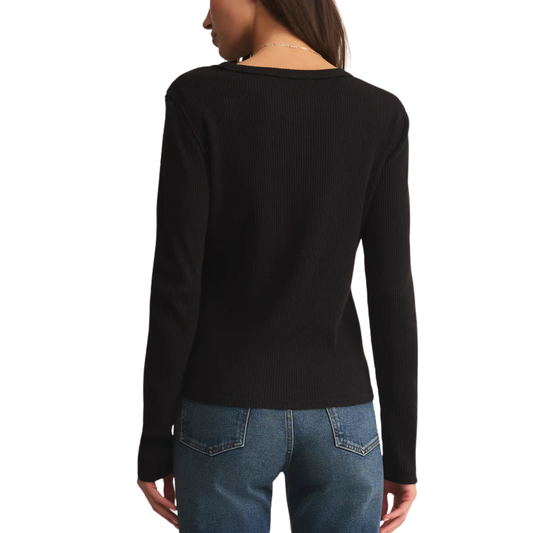 ARLET MINI THERMAL TOP BLACK