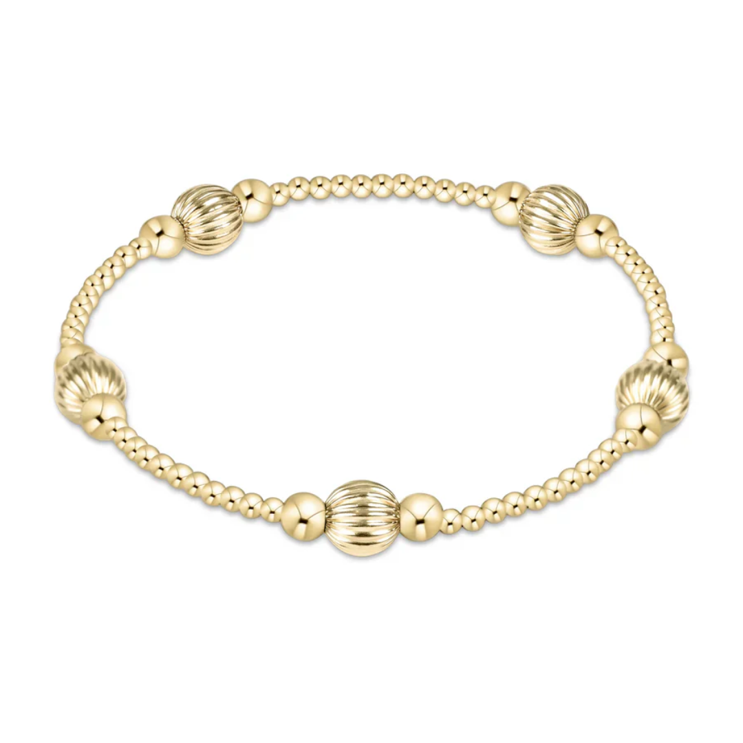PURPOSE DIGNITY GOLD 6MM BRACELET