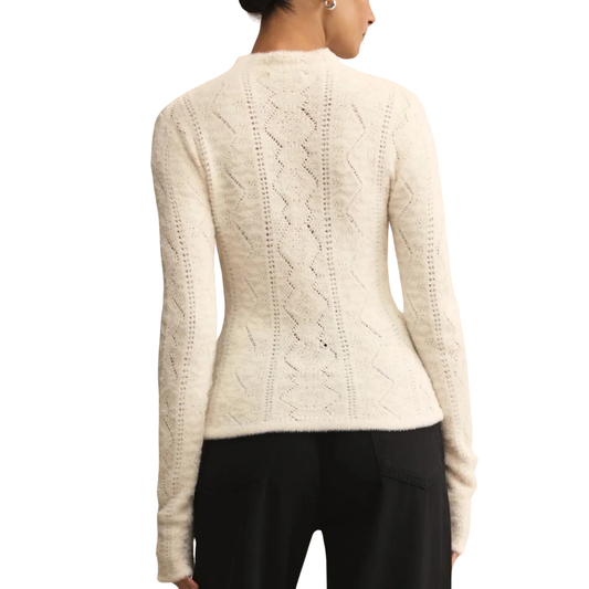 MILLY SWEATER WARM WHITE