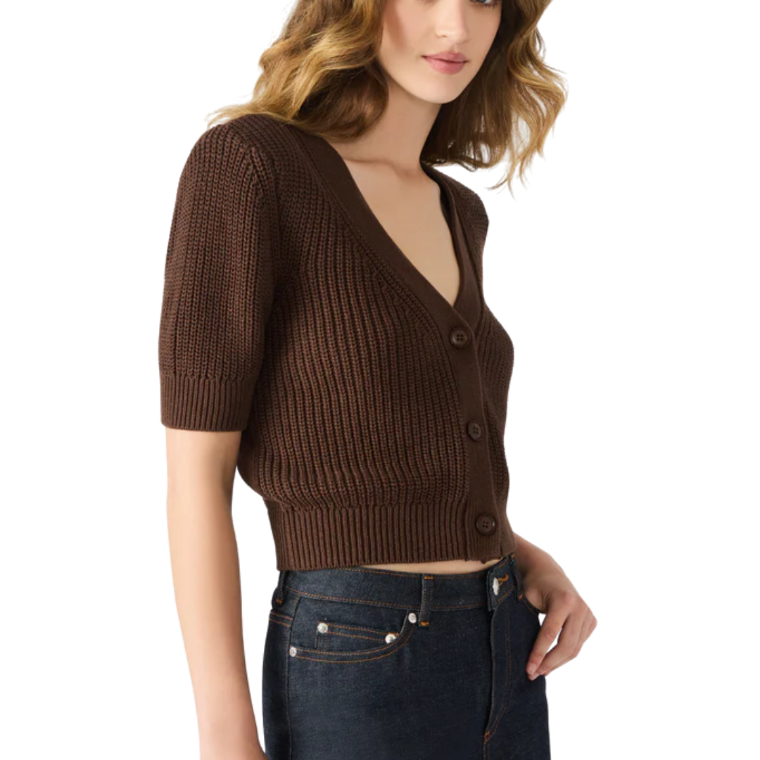 JANAE CARDIGAN CHOCOLATE