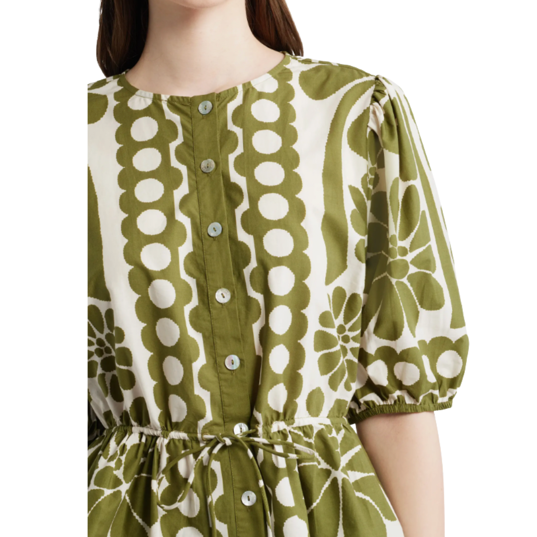 PALERMO GREEN BLOUSE