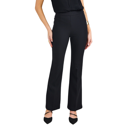 NELLIE CREPE PANTS BLACK