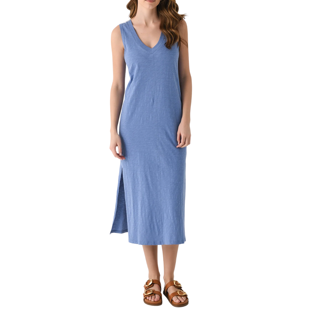 PALISADES MIDI DRESS SKY BLUE