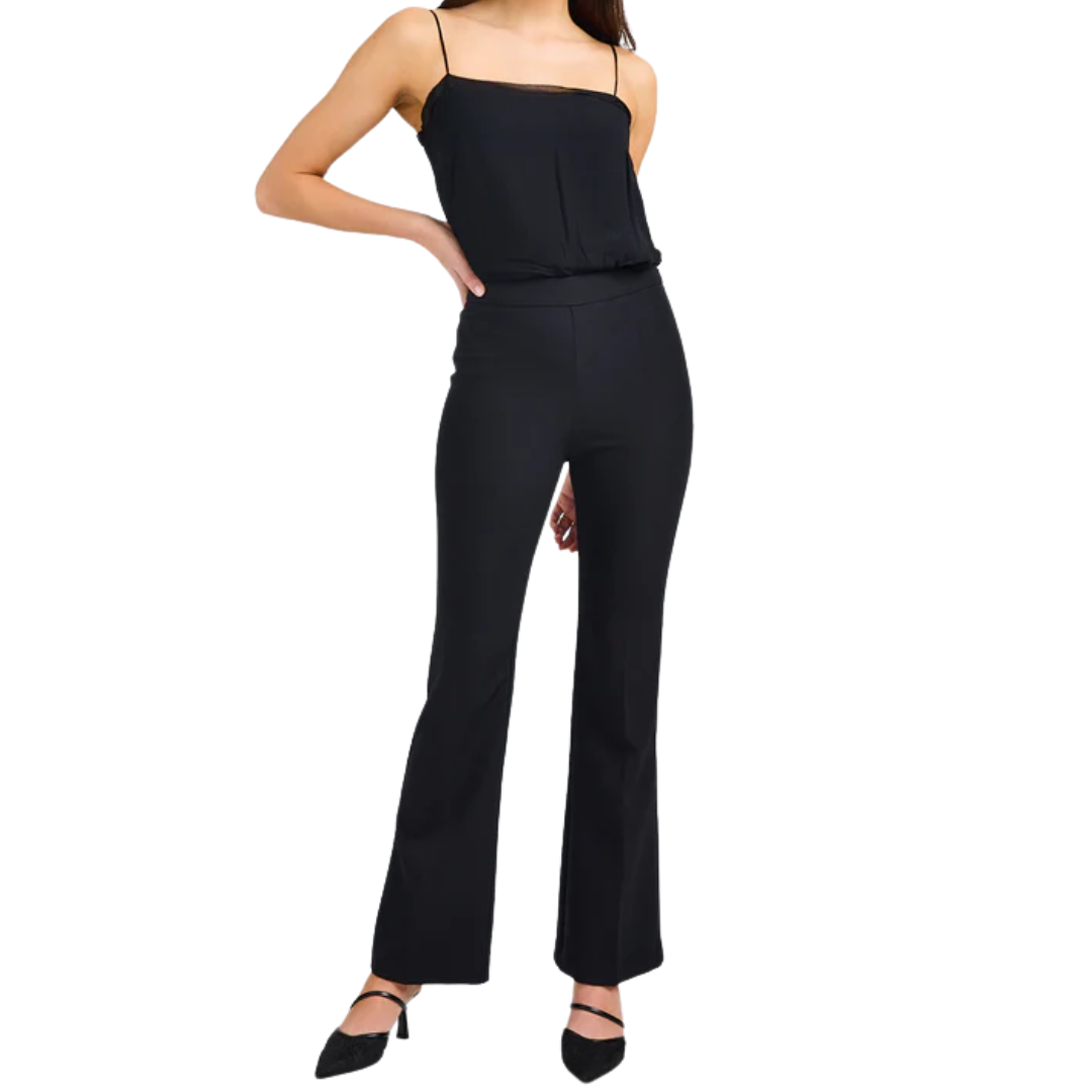NELLIE CREPE PANTS BLACK