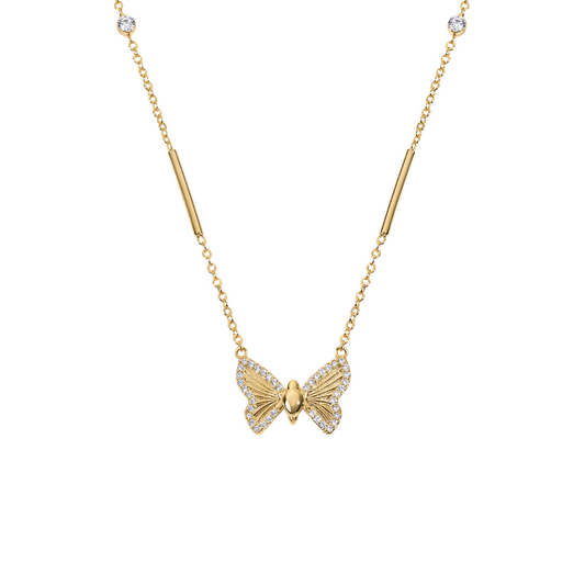 FLY AWAY NECKLACE GOLD