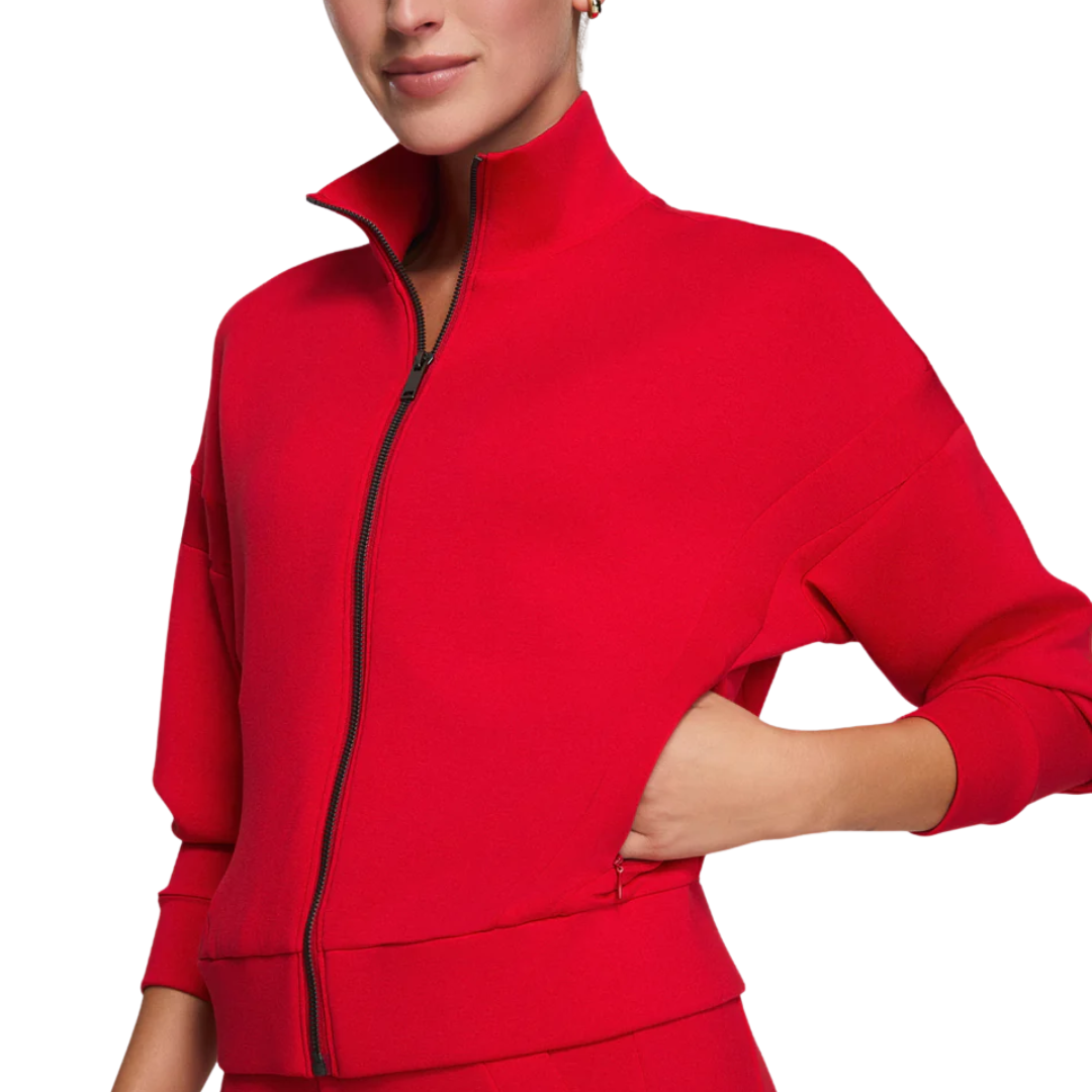 AIRESSENTIALS TRACK JACKET SPANX RED
