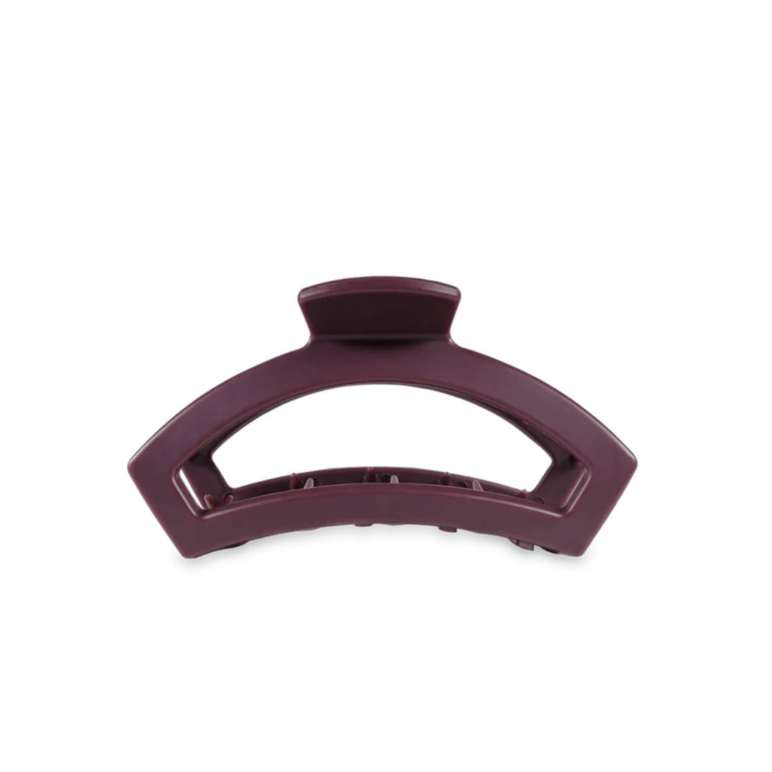 OPEN TINY CLIP BURGUNDY