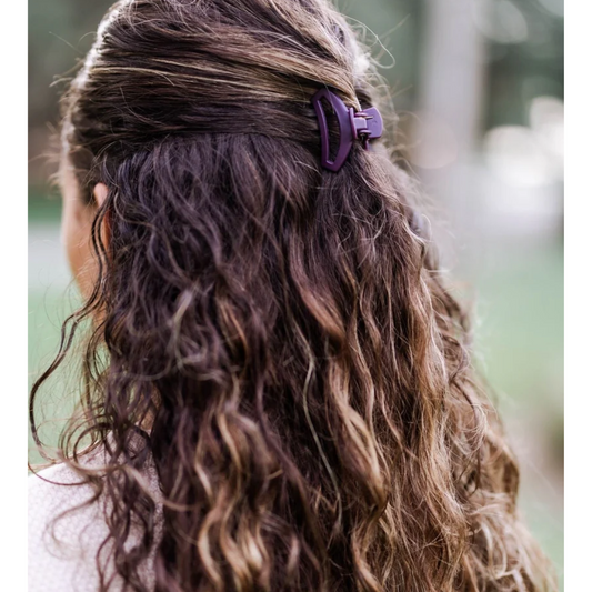 OPEN TINY CLIP BURGUNDY