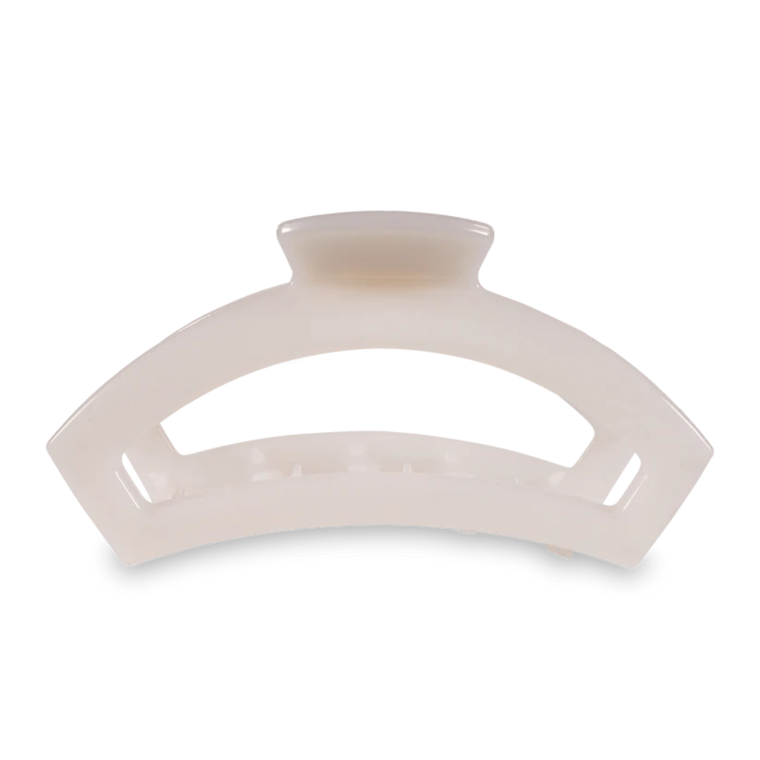 OPEN LARGE CLIP COCONUT WHITE