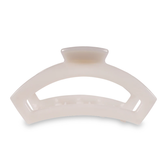 OPEN LARGE CLIP COCONUT WHITE