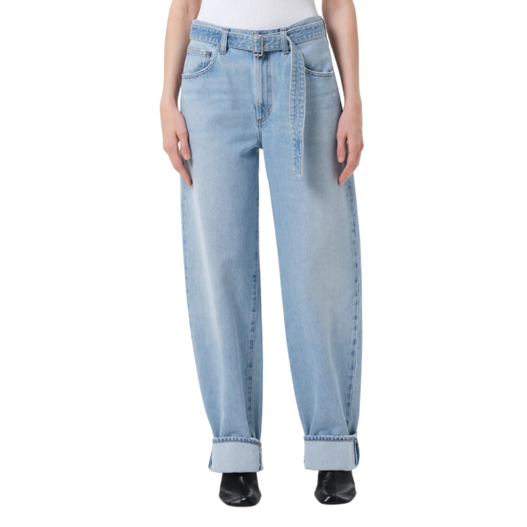 CUFFED BELTED TAPER DEW POINT