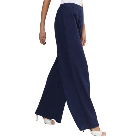 KELELA LINEN PANT FRENCH NAVY