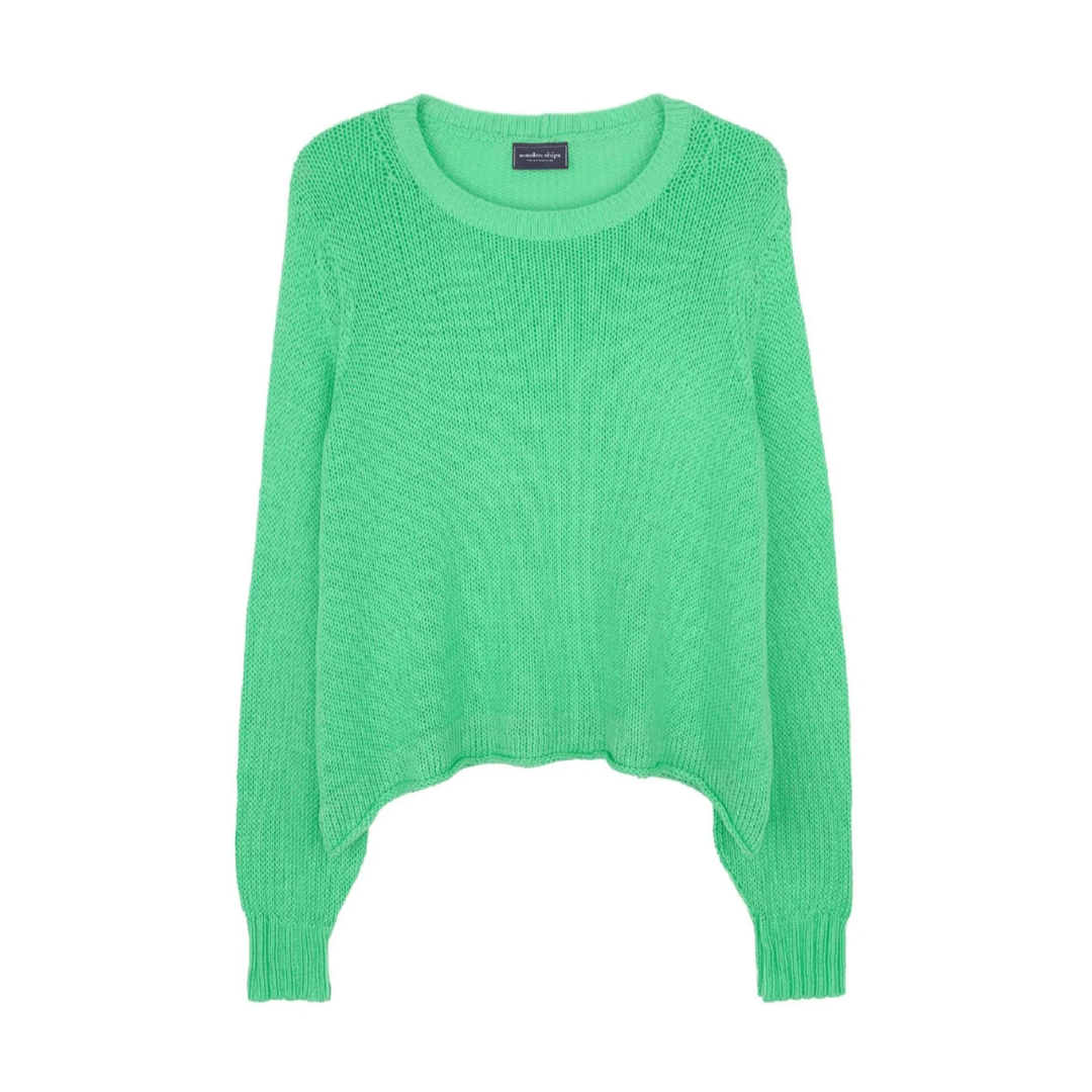 DYLAN TOP SWEATER GREEN