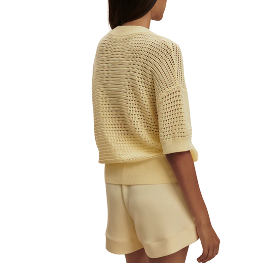 CALLIE KNIT TOP ANISE FLOWER