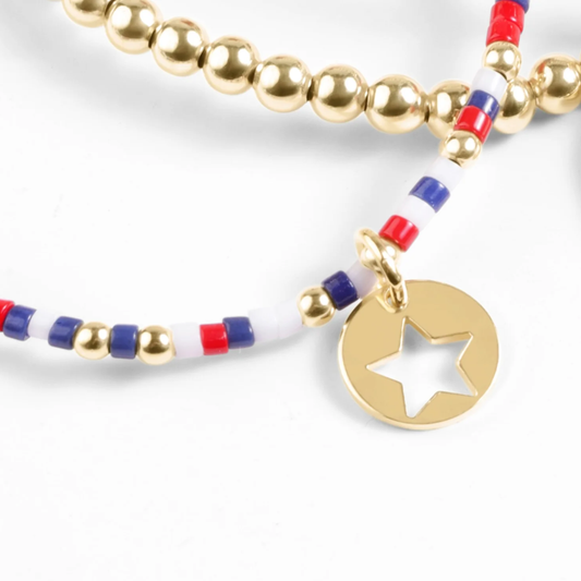 HOPE UNWRITTEN BRACELET FIRECRACKER - STAR SMALL DISC