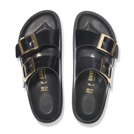 ARIZONA DROPLET BUCKLE SANDAL BLACK