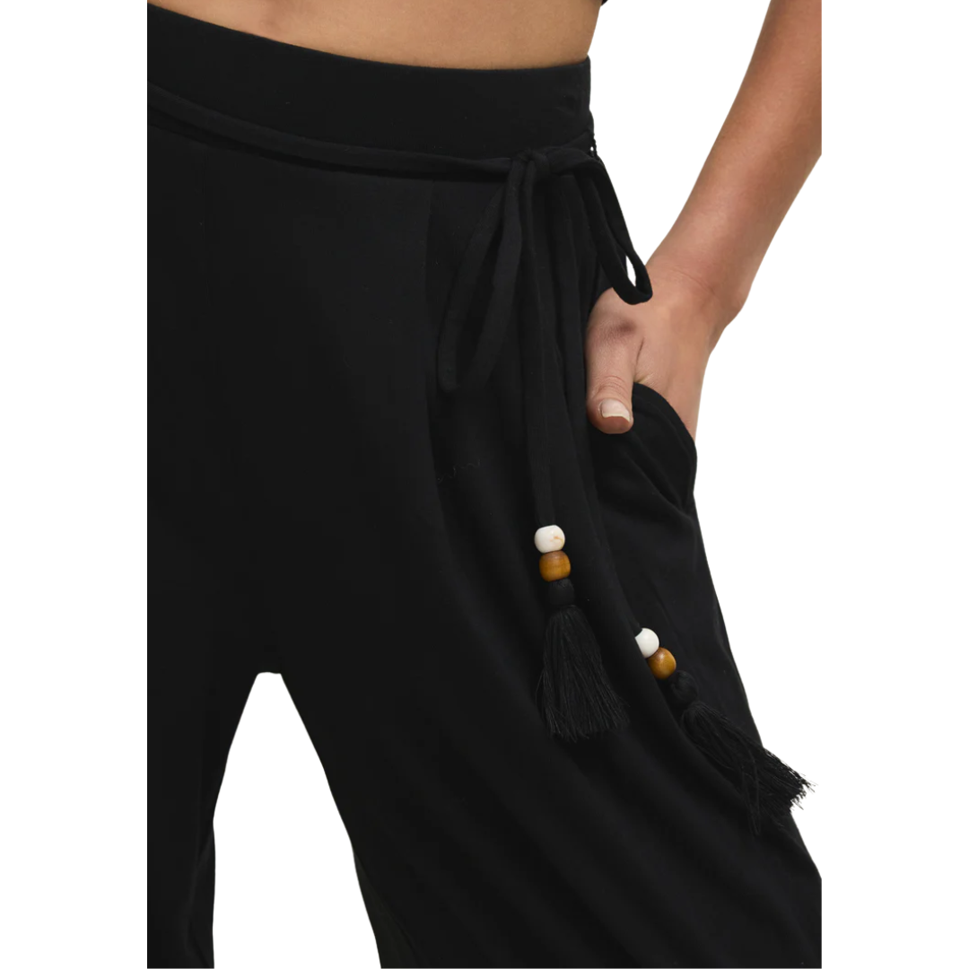 LYDIA WIDE LEG PANT BLACK