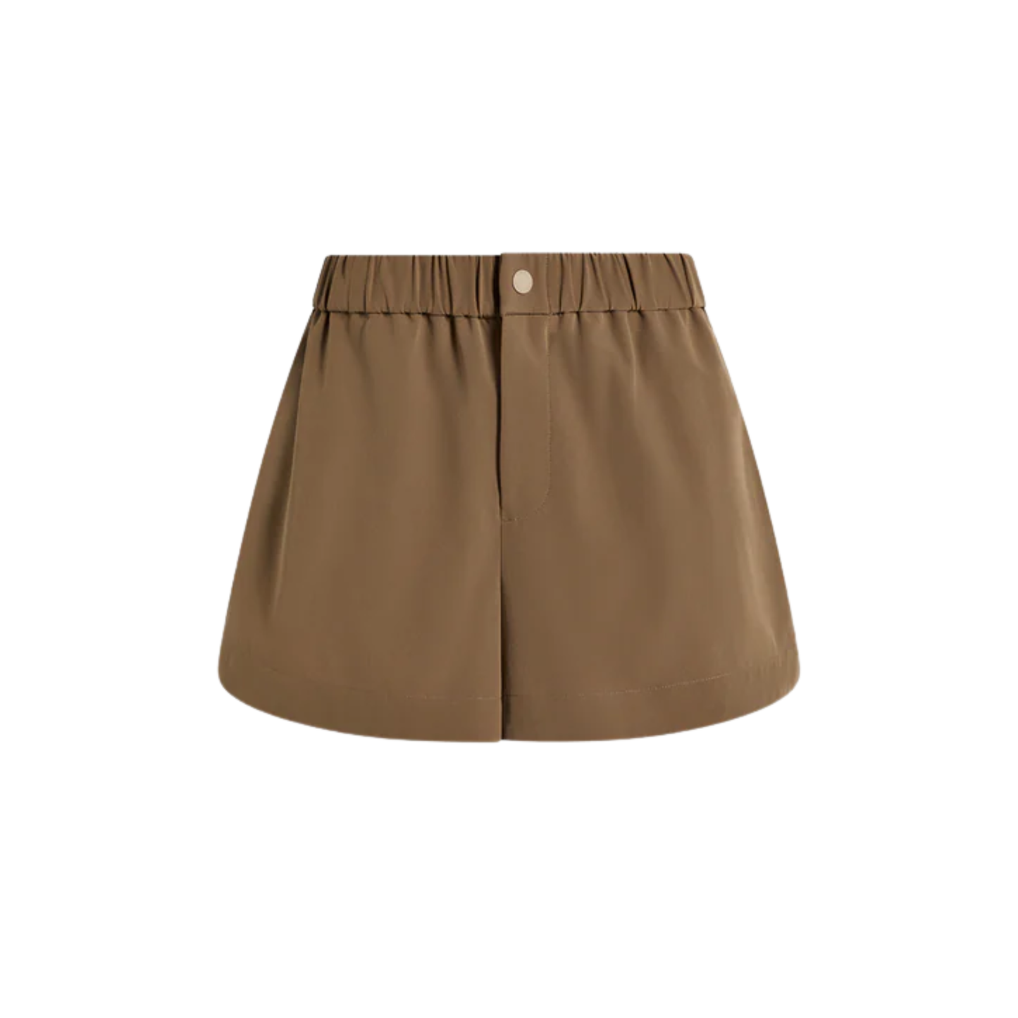 NILA MID RISE SHORT 3.5 TAUPE STONE