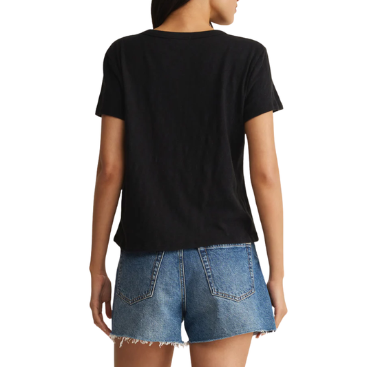 JUNIE TEE SHIRT BLACK
