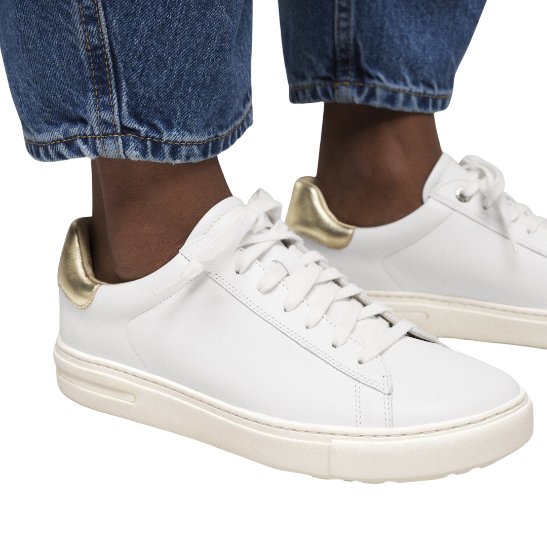 BEND SNEAKER WHITE/GOLD