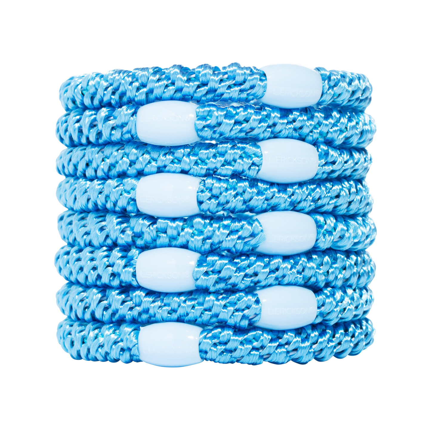 GRAB & GO PONYTAIL HOLDERS CAROLINA BLUE