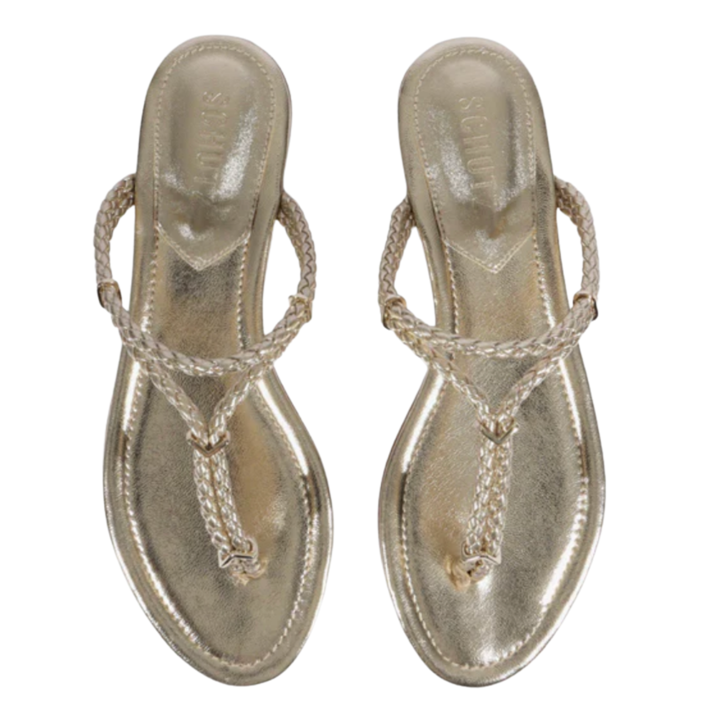 CORDELIA FLAT SANDAL PLATINUM