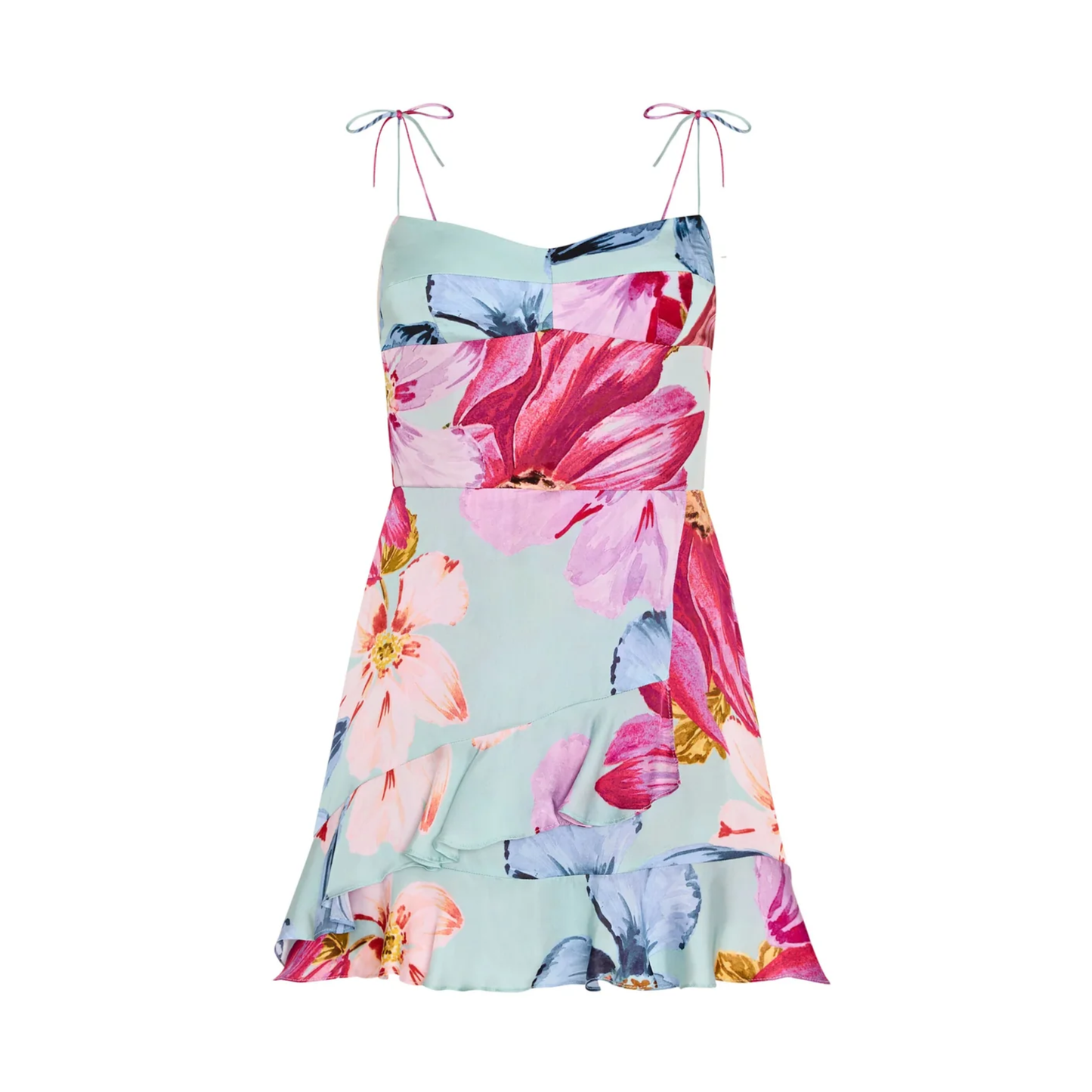 MAGNOLIA ROMPER BLUE FLORAL