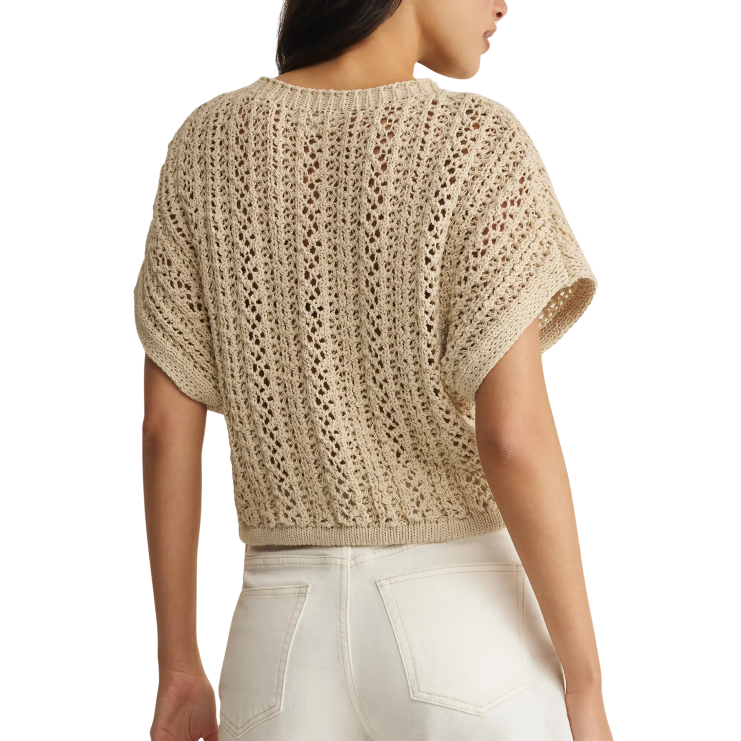 BALLAST CROCHET TOP NATURAL