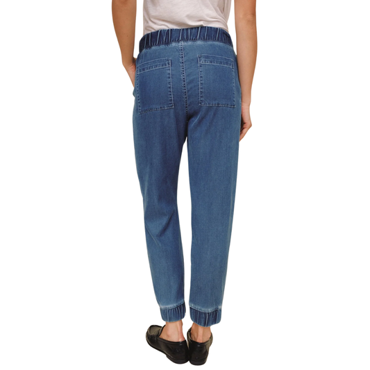 CHELSEA POCKET JOGGER FADED INDIGO WASH