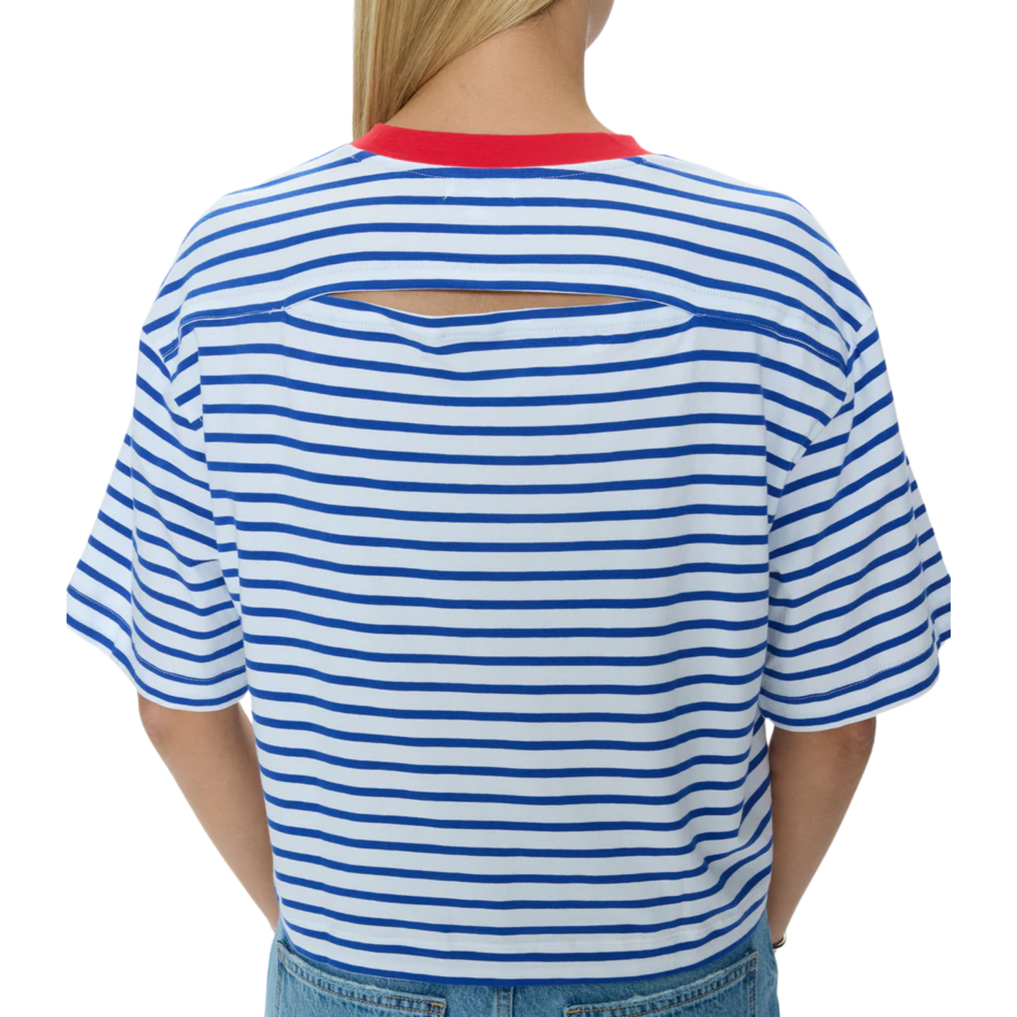 MAE STRIPED SHIRT MARITIME RED