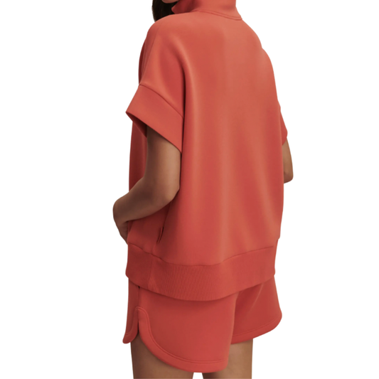 RITCHIE SHORT SLEEVE SWEATSHIRT SUMMER FIG