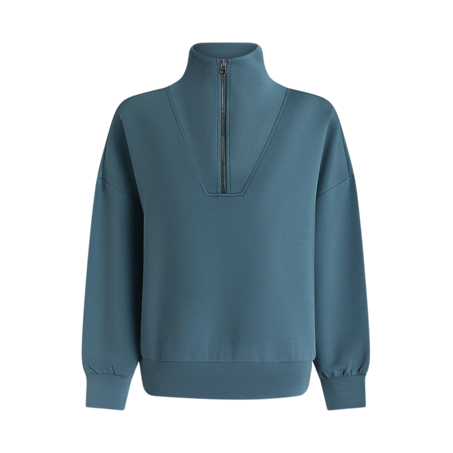 HAWLEY HALF ZIP TOP MALLARD BLUE
