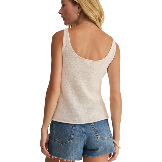 PERCH SWEATER TANK CLOUD