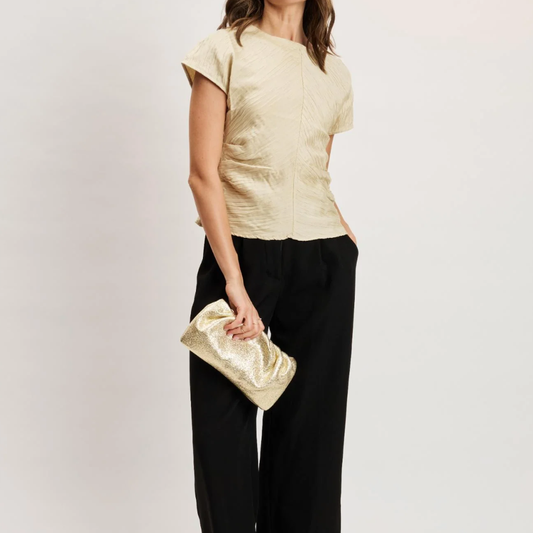 FANCY CLUTCH GOLD