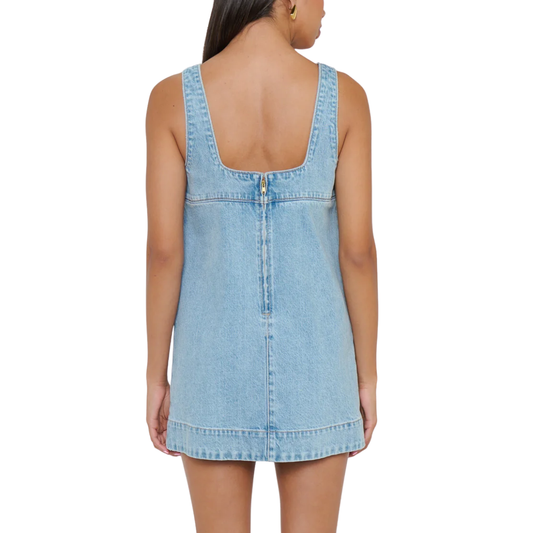 TOPANGA MINI DRESS JET STREAM BLUE