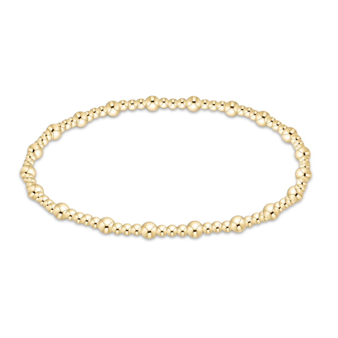 SINCERITY GOLD 3MM BRACELET
