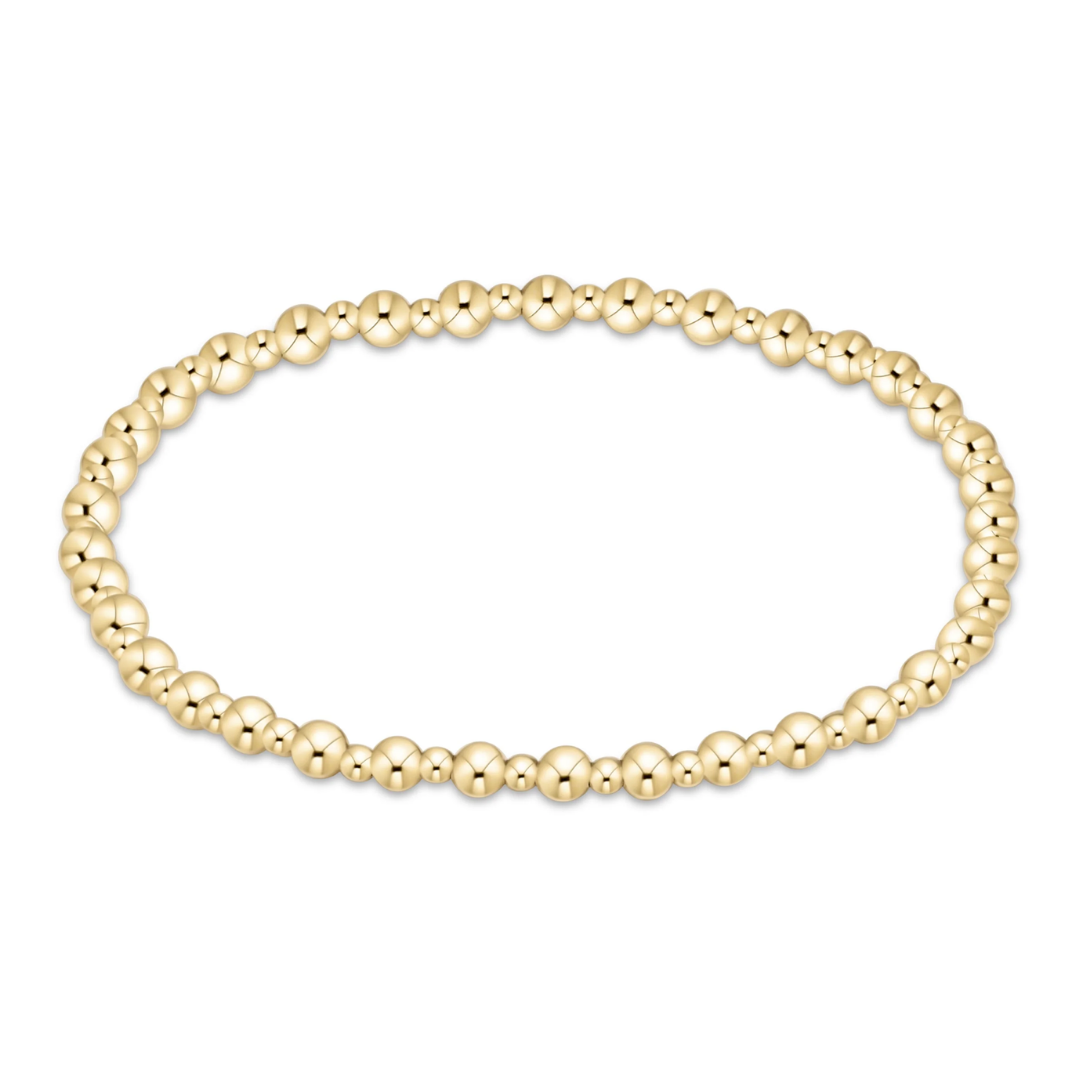 GRATEFUL GOLD 3MM BRACELET