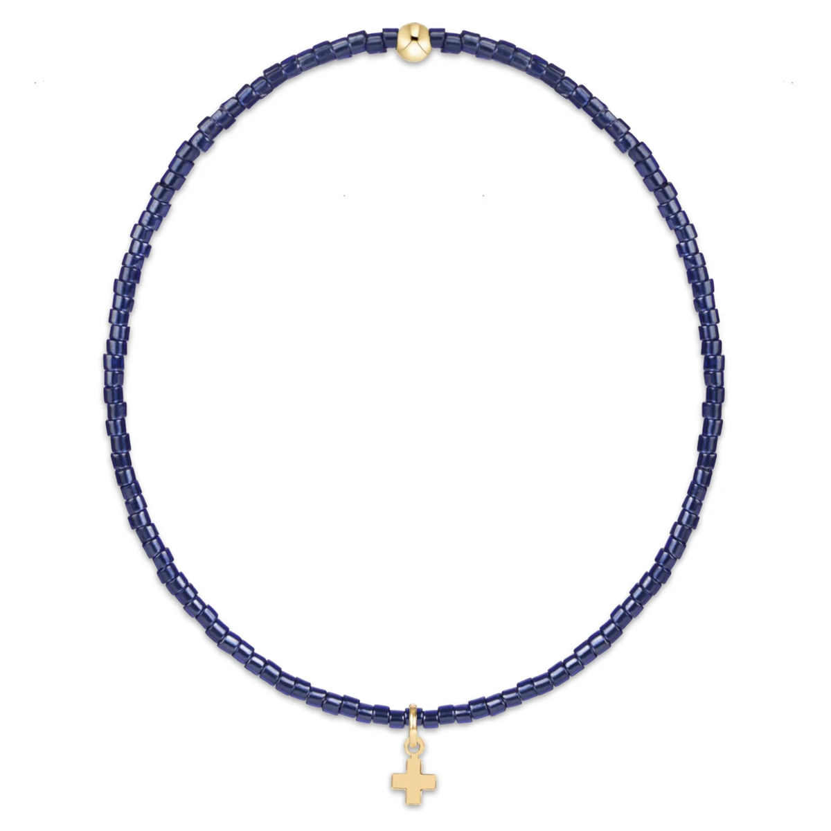 HOPE CLASSIC NAVY BRACELET SIGNATURE CROSS