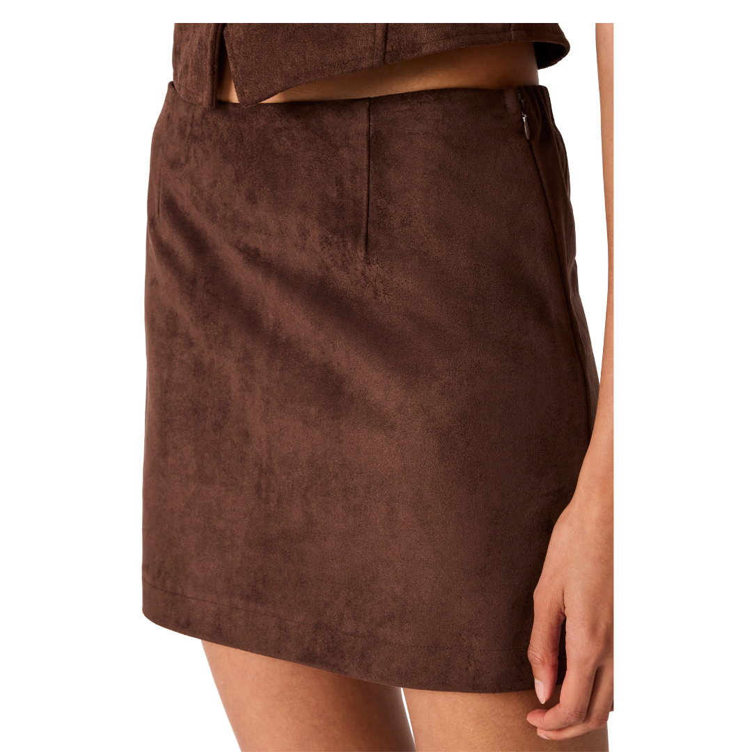 CINDI SKIRT DARK CHOCOLATE