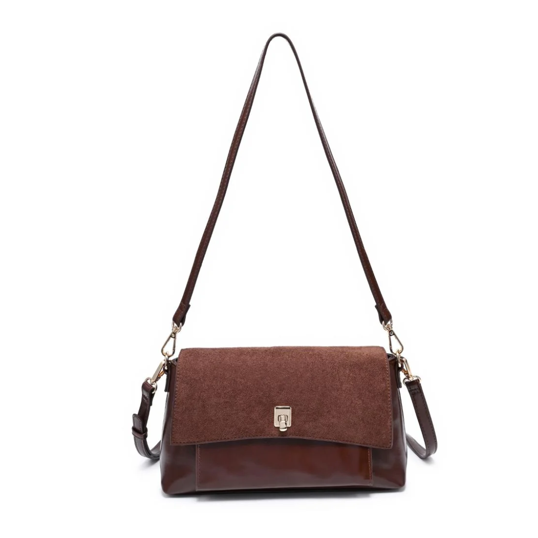 ALY CROSSBODY CHOCOLATE
