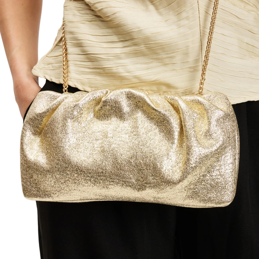 FANCY CLUTCH GOLD