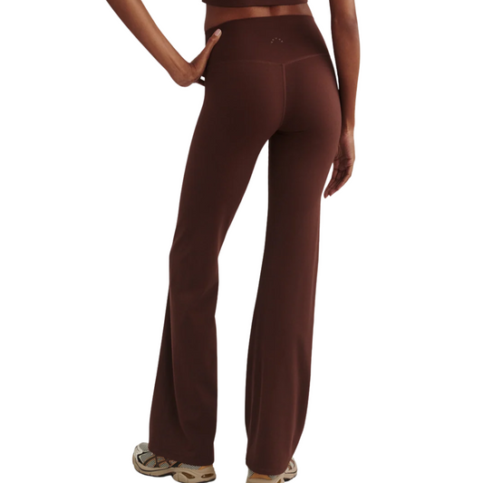 ALWAYS FLARE LEGGING 32 DEEP MAHOGANY