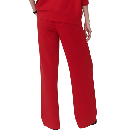 WIDE LEG PANT 30" RED MARL