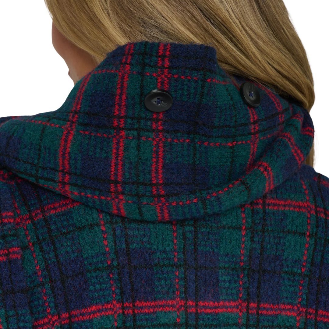 LANGSTONE SCARF CARDIGAN WINDSOR PLAID