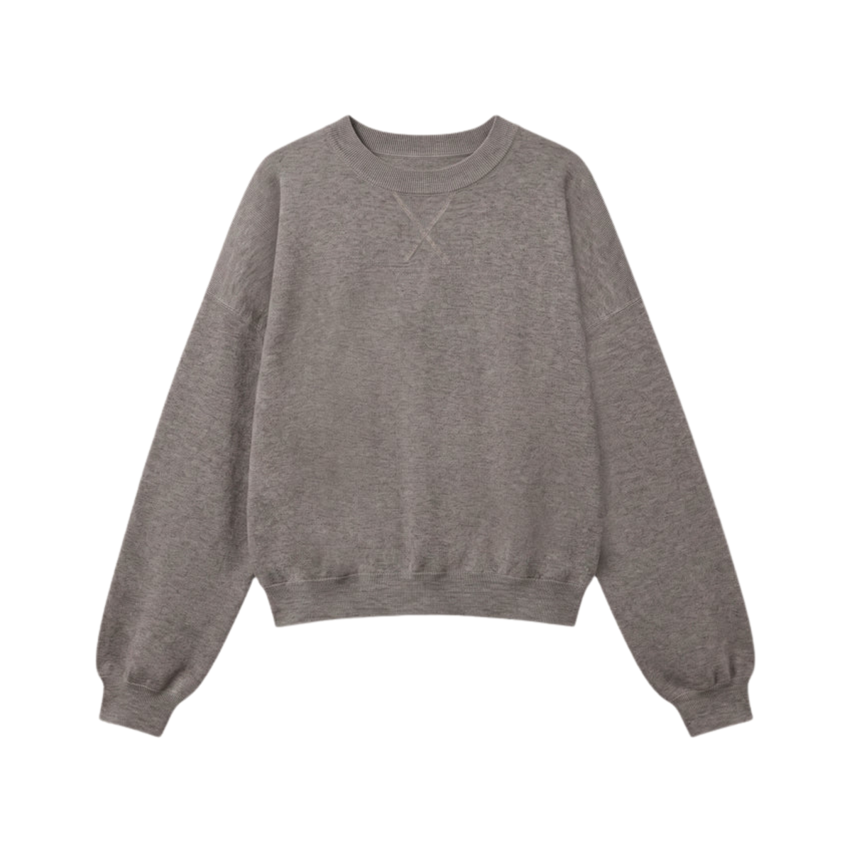 TAKE IT EASY SWEATER CLASSIC HEATHER GREY