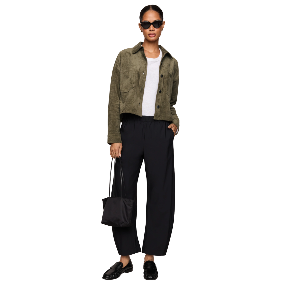 NEO NYLON PANT BLACK