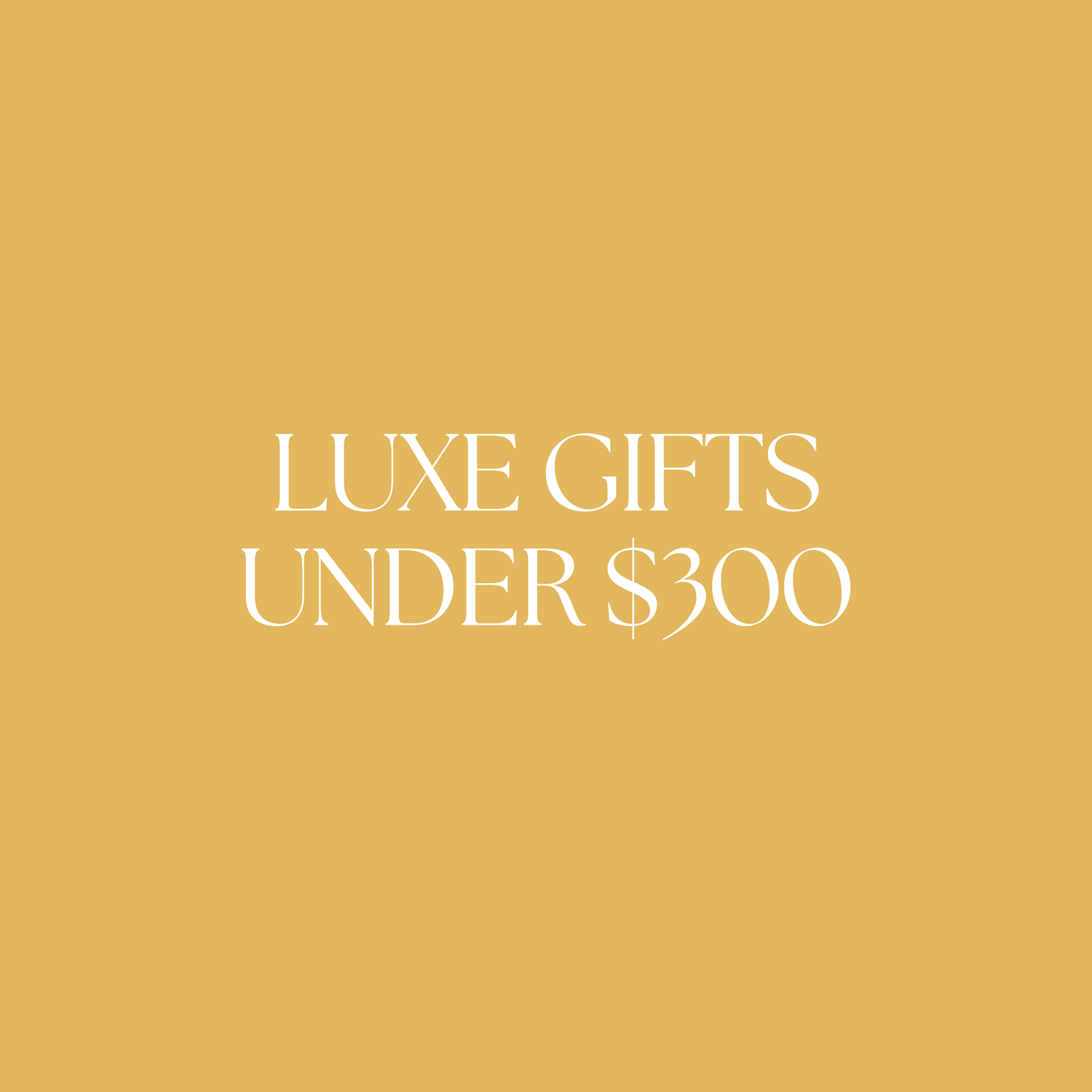 GIFTS UNDER $300