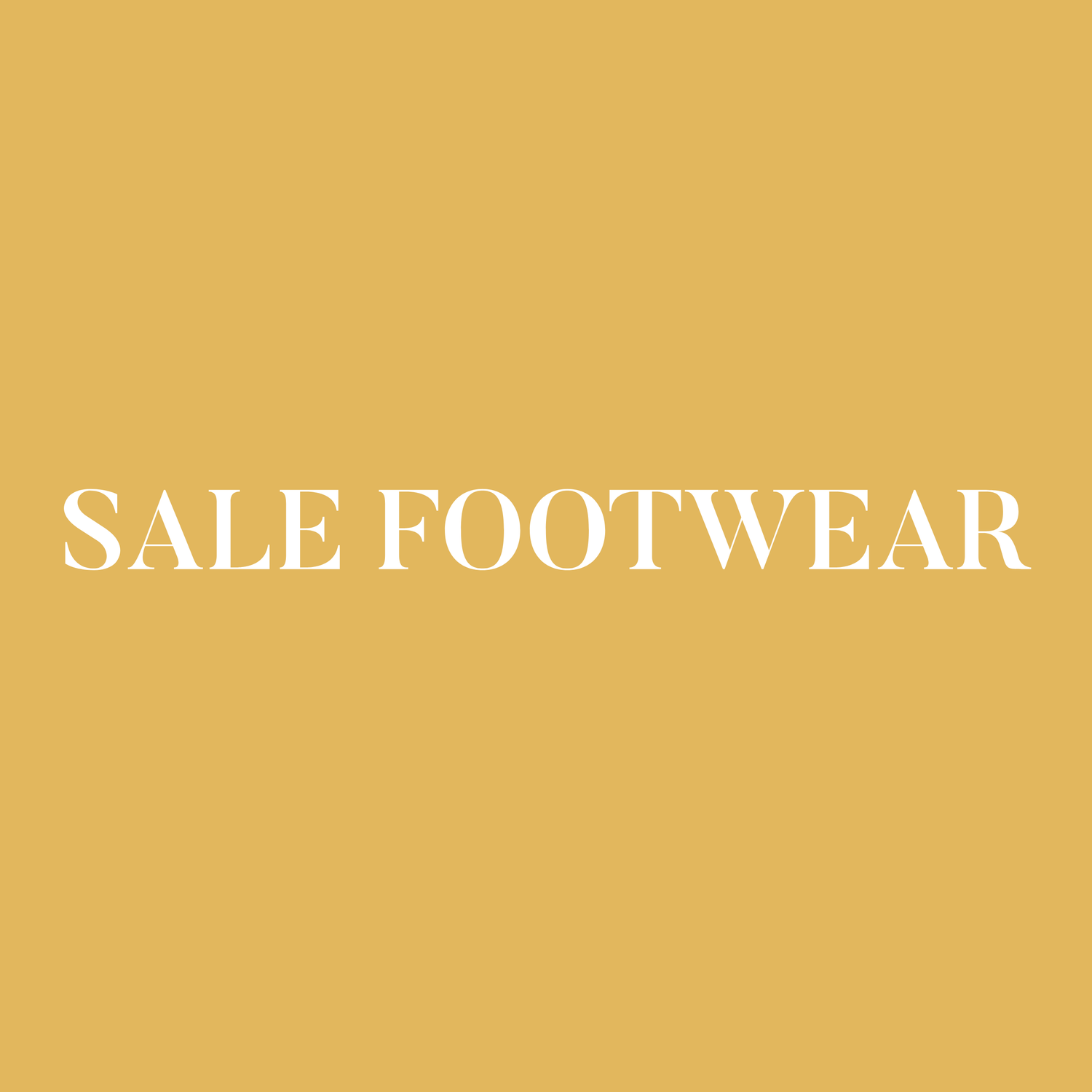 SALE FOOTWEAR