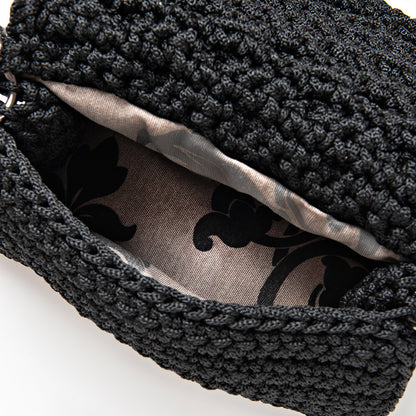BLACK BUBBLE TORTOISE CHAIN